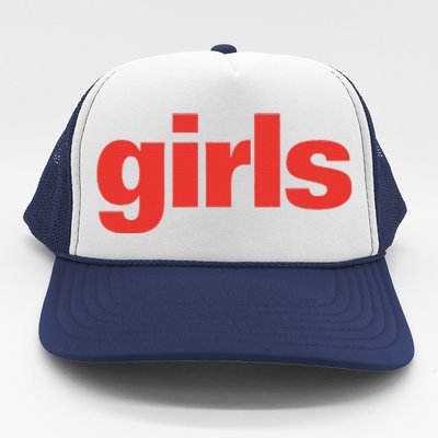 Girl Funny Gift Trucker Hat