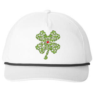 Gift for Gamer Shamrock St Patricks Day Irish Snapback Five-Panel Rope Hat