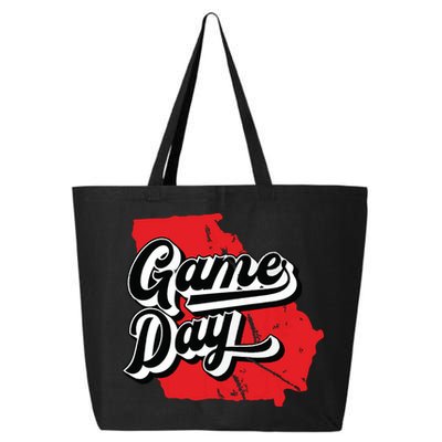 Georgia Football Game Day Vintage 25L Jumbo Tote