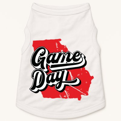 Georgia Football Game Day Vintage Doggie Tank
