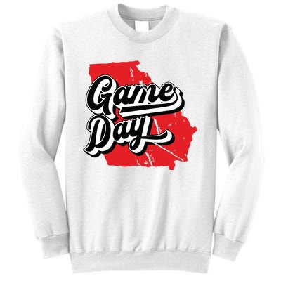 Georgia Football Game Day Vintage Sweatshirt