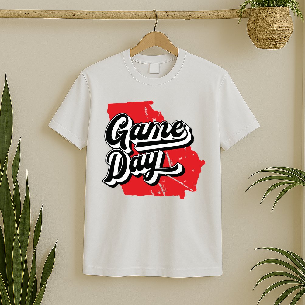 Georgia Football Game Day Vintage T-Shirt