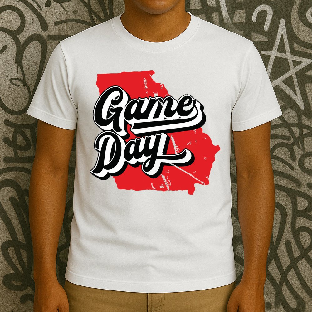 Georgia Football Game Day Vintage T-Shirt