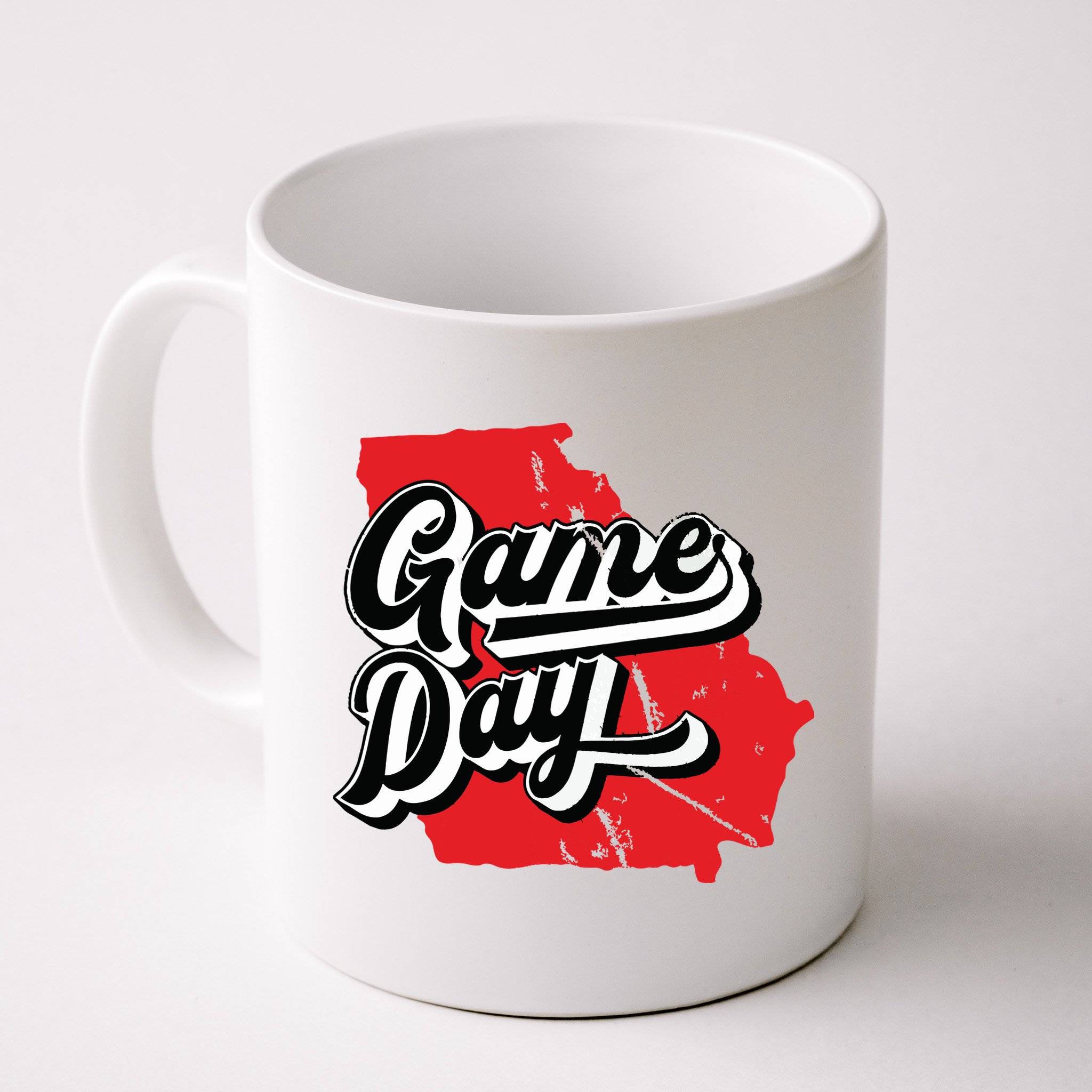Georgia Football Game Day Vintage Mug