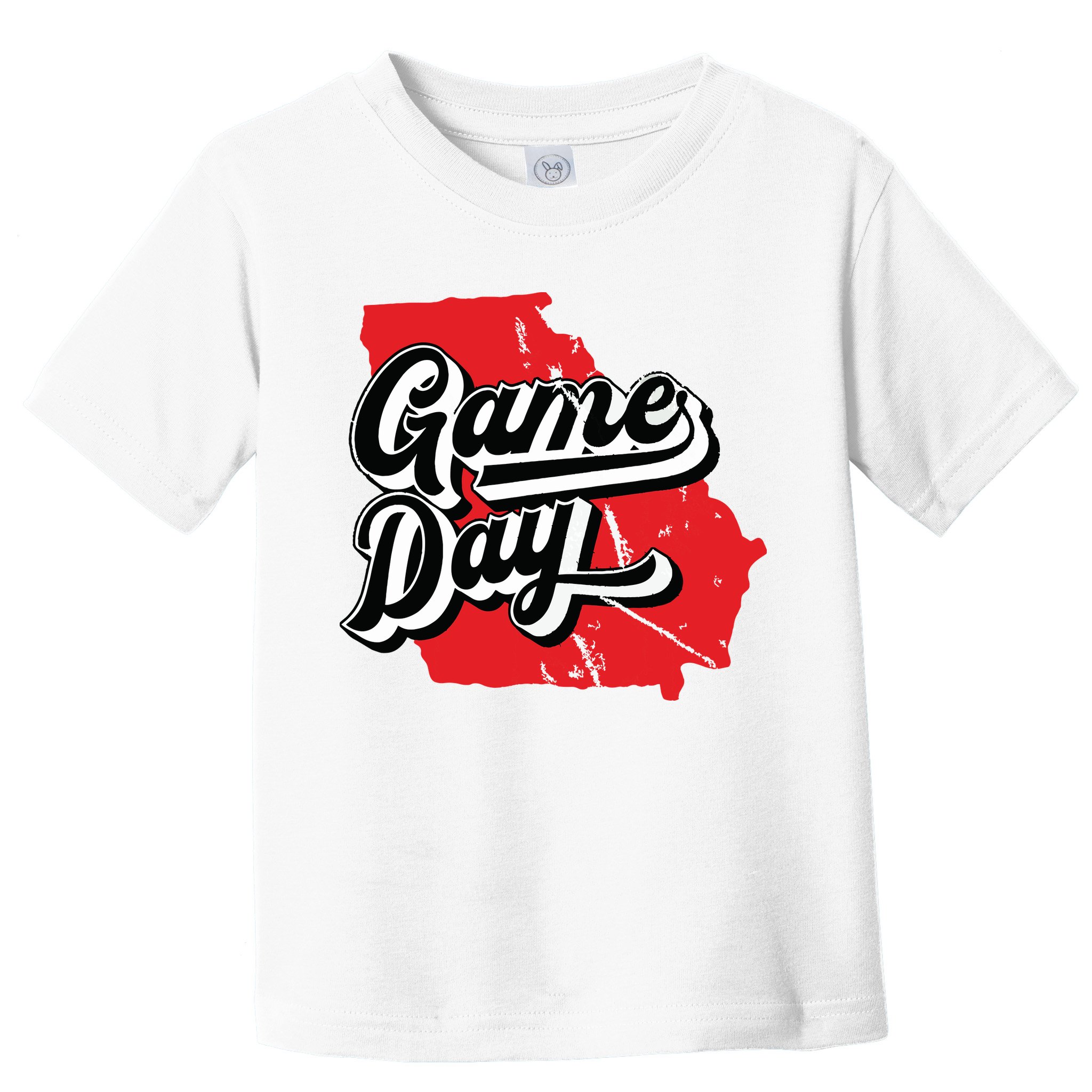 Georgia Football Game Day Vintage Toddler T-Shirt