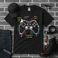 Gamer Funny Gaming Remote Everyday Is Game Day Tall T-Shirt