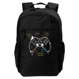 Gamer Funny Gaming Remote Everyday Is Game Day Daily Commute Backpack