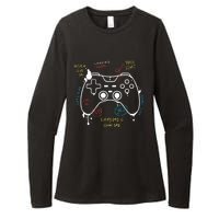 Gamer Funny Gaming Remote Everyday Is Game Day Womens CVC Long Sleeve Shirt