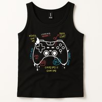 Gamer Funny Gaming Remote Everyday Is Game Day Tank Top