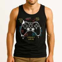 Gamer Funny Gaming Remote Everyday Is Game Day Tank Top