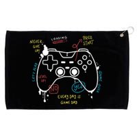 Gamer Funny Gaming Remote Everyday Is Game Day Grommeted Golf Towel