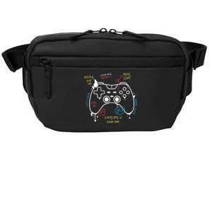 Gamer Funny Gaming Remote Everyday Is Game Day Crossbody Pack