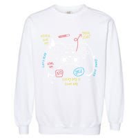 Gamer Funny Gaming Remote Everyday Is Game Day Garment-Dyed Sweatshirt