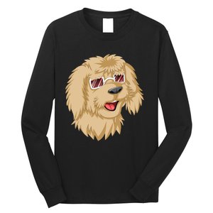 Goldendoodle Face Long Sleeve Shirt