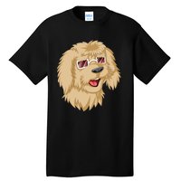 Goldendoodle Face Tall T-Shirt