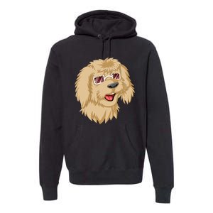 Goldendoodle Face Premium Hoodie