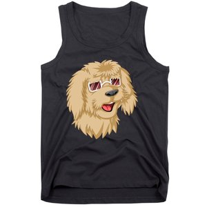 Goldendoodle Face Tank Top