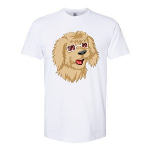 Goldendoodle Face Softstyle CVC T-Shirt