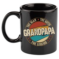 Grandpapa From Grandchildren Grandpapa Myth Legend 11oz C Handle Ceramic Mug