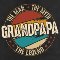 Grandpapa From Grandchildren Grandpapa Myth Legend 11oz C Handle Ceramic Mug