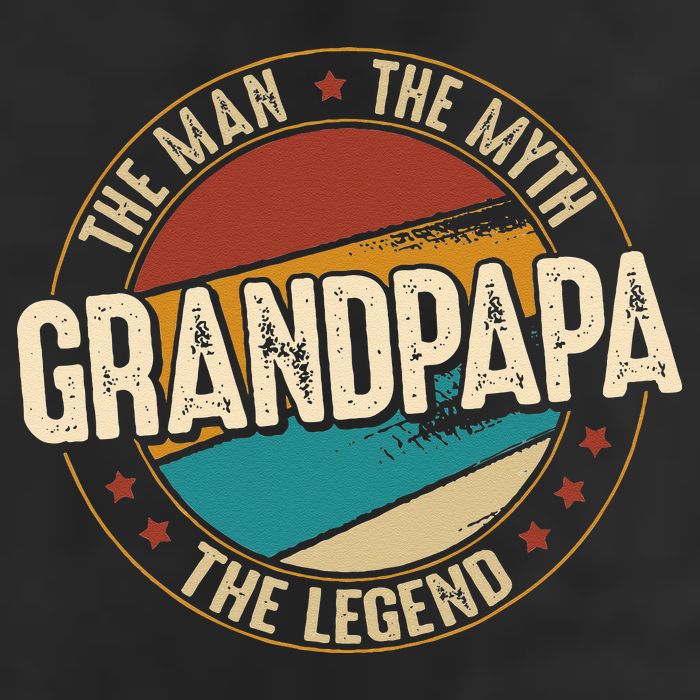 Grandpapa From Grandchildren Grandpapa Myth Legend 11oz C Handle Ceramic Mug