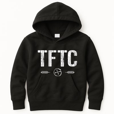 Geocaching Funny Geocache Gift Wander Lost Tftc Kids Hoodie
