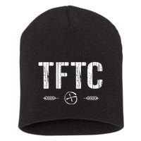 Geocaching Funny Geocache Gift Wander Lost Tftc Short Acrylic Beanie
