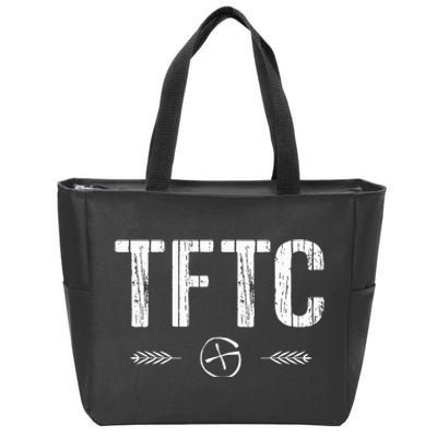 Geocaching Funny Geocache Gift Wander Lost Tftc Zip Tote Bag