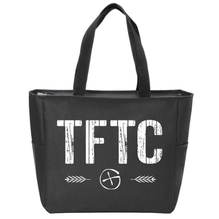 Geocaching Funny Geocache Gift Wander Lost Tftc Zip Tote Bag