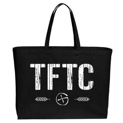 Geocaching Funny Geocache Gift Wander Lost Tftc Cotton Canvas Jumbo Tote