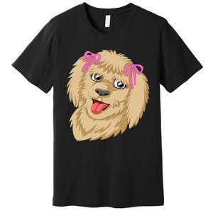 Goldendoodle Face Premium T-Shirt