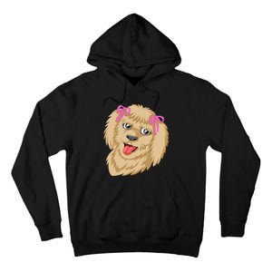 Goldendoodle Face Tall Hoodie