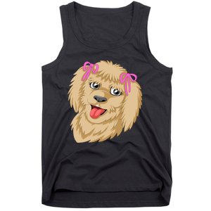 Goldendoodle Face Tank Top