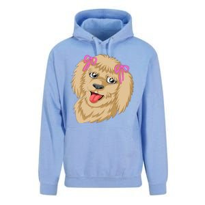 Goldendoodle Face Unisex Surf Hoodie