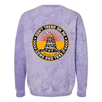  Gadsden Flag Colorblast Crewneck Sweatshirt