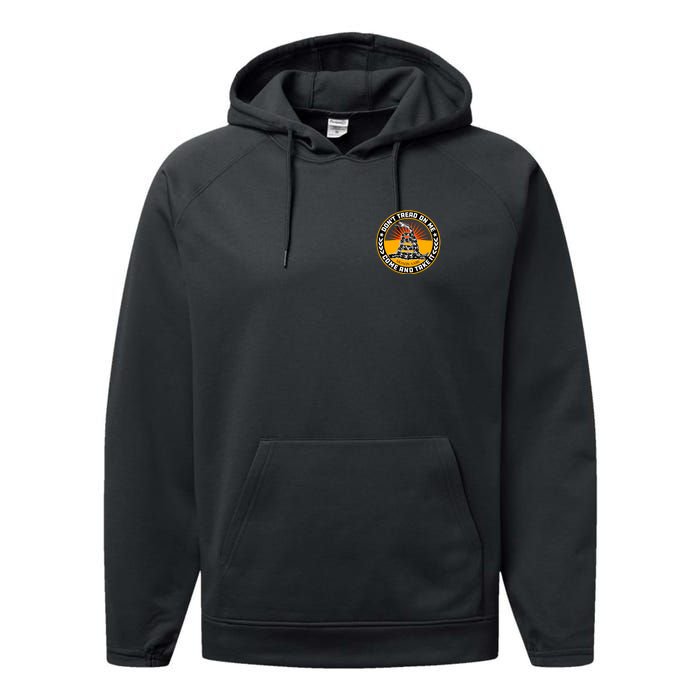  Gadsden Flag Performance Fleece Hoodie