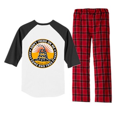  Gadsden Flag Raglan Sleeve Pajama Set