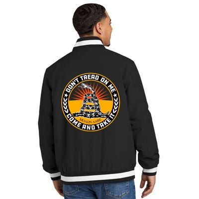  Gadsden Flag Insulated Varsity Jacket