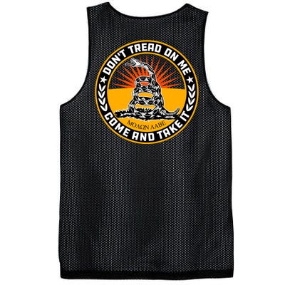  Gadsden Flag Mesh Reversible Basketball Jersey Tank