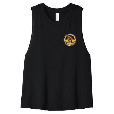  Gadsden Flag Women's Racerback Cropped Tank