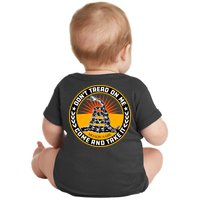  Gadsden Flag Baby Bodysuit