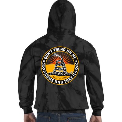  Gadsden Flag Tie Dye Hoodie