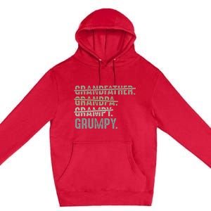 Grumpy For Grandfather Grandpa Grampy Grumpy Premium Pullover Hoodie