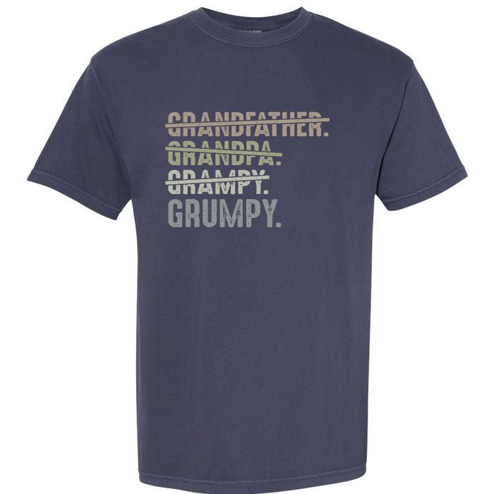 Grumpy For Grandfather Grandpa Grampy Grumpy Garment-Dyed Heavyweight T-Shirt