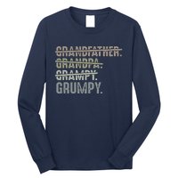 Grumpy For Grandfather Grandpa Grampy Grumpy Long Sleeve Shirt