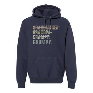 Grumpy For Grandfather Grandpa Grampy Grumpy Premium Hoodie