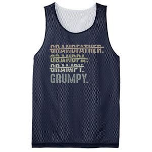 Grumpy For Grandfather Grandpa Grampy Grumpy Mesh Reversible Basketball Jersey Tank