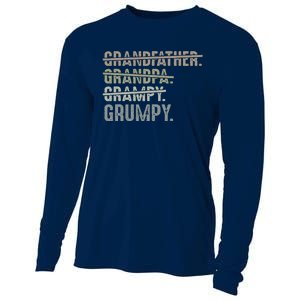 Grumpy For Grandfather Grandpa Grampy Grumpy Cooling Performance Long Sleeve Crew