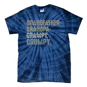 Grumpy For Grandfather Grandpa Grampy Grumpy Tie-Dye T-Shirt