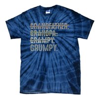 Grumpy For Grandfather Grandpa Grampy Grumpy Tie-Dye T-Shirt